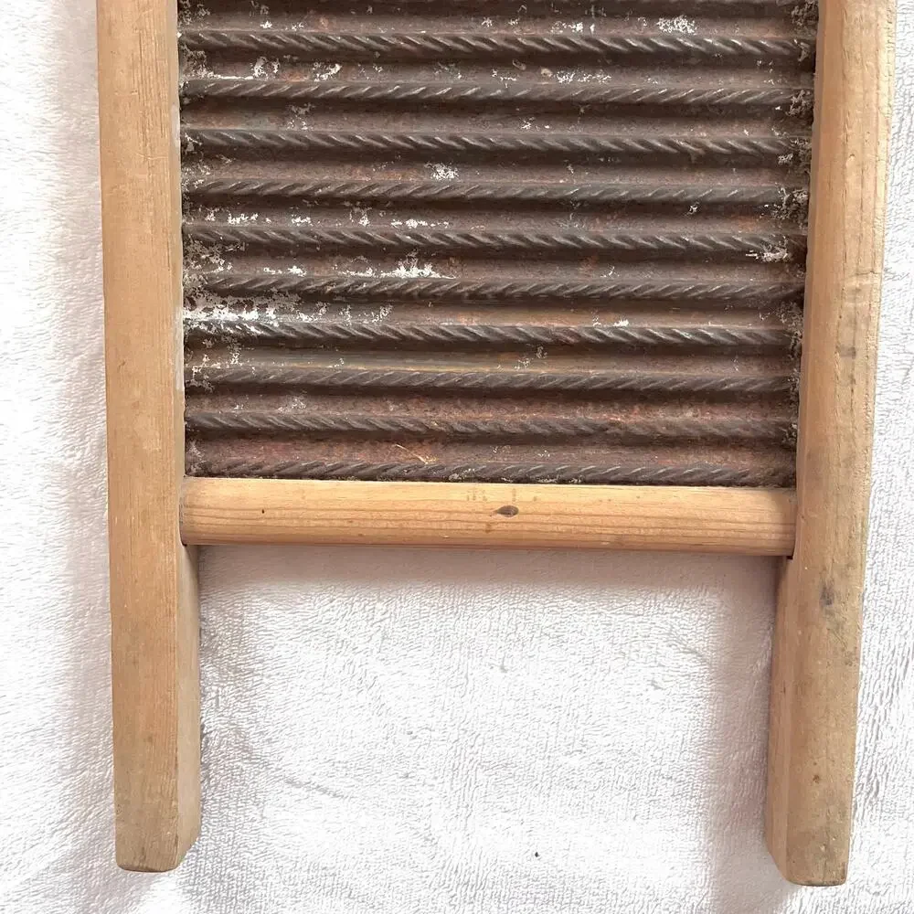 Vintage Dubl Handi Washboard Columbus Ohio Rustic Farmhouse Cabin Cottage